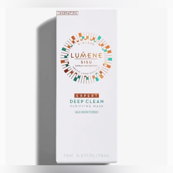 LUMENE Sisu Deep Clean Purifying Mask 2.5 Fluid Ounce New in Sealed Box - Picture 2 of 5